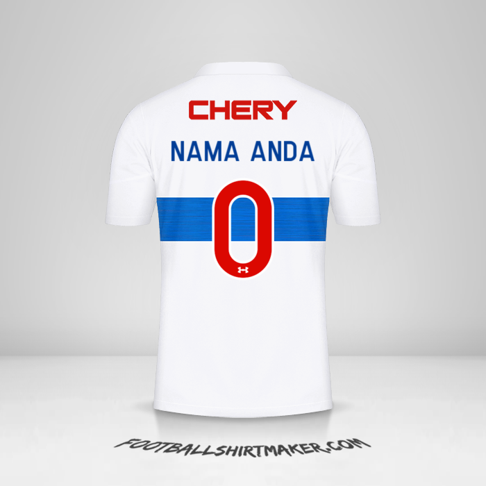 Jersey Universidad Catolica 2023 -  nama anda - 0