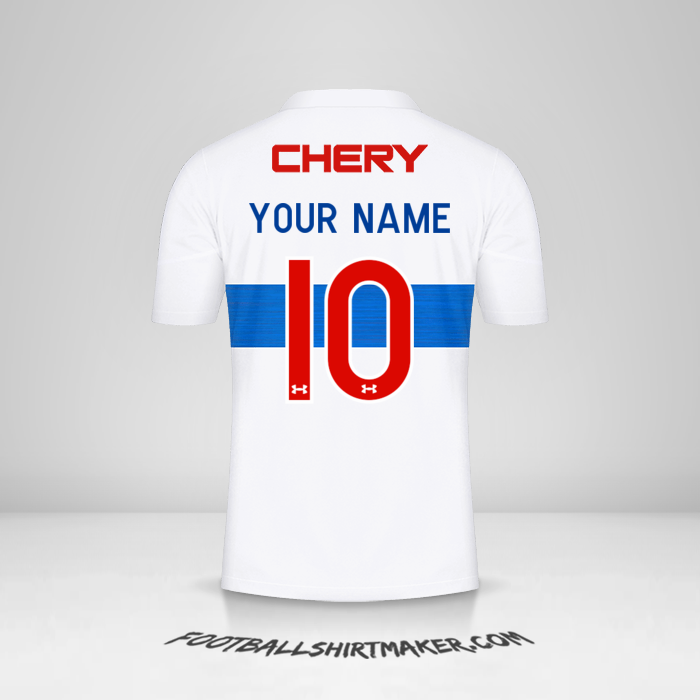 Universidad Catolica 2023 jersey number 10 your name