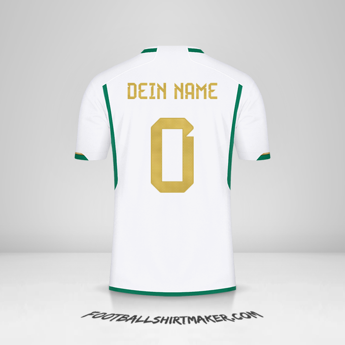 Trikot Algerien 2022/2023 -  dein name - 0