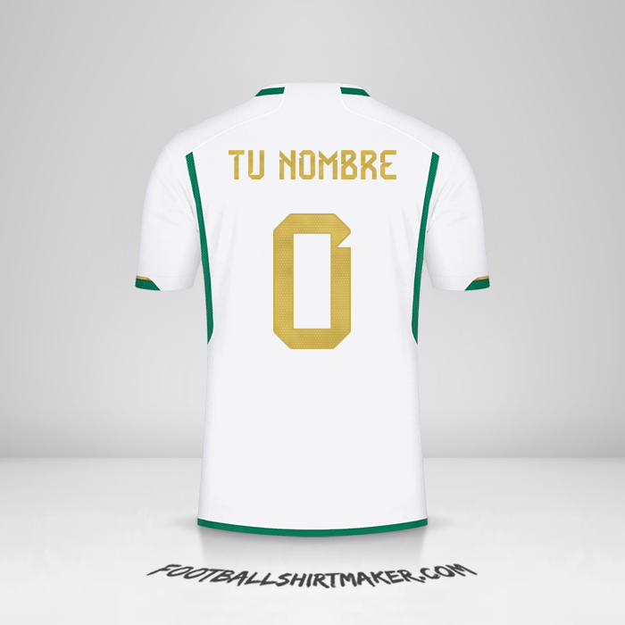 Camiseta Argelia 2022/2023 -  tu nombre - 0