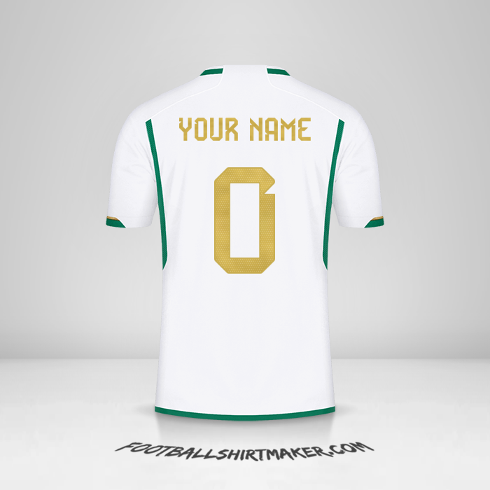 Algeria 2022/2023 shirt number 0 your name