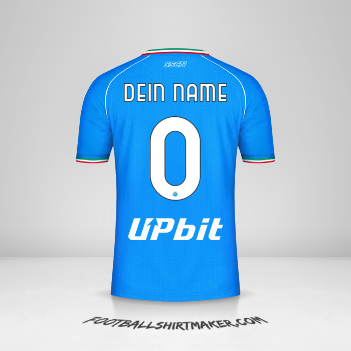 Trikot SSC Napoli 2023/2024 -  dein name - 0