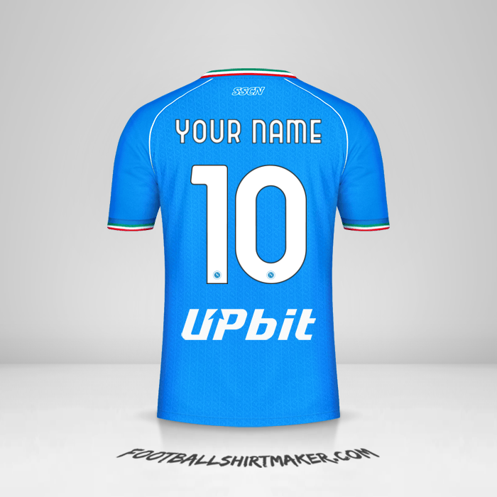 SSC Napoli 2023/2024 jersey number 10 your name