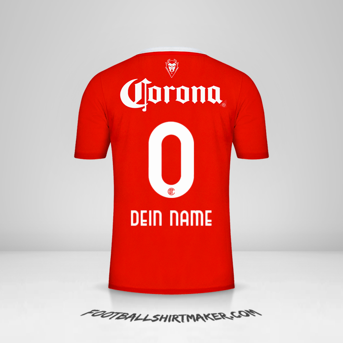 Trikot Toluca FC 2023/2024 -  dein name - 0