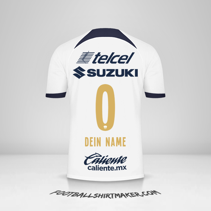 Trikot Pumas UNAM 2023/2024 -  dein name - 0