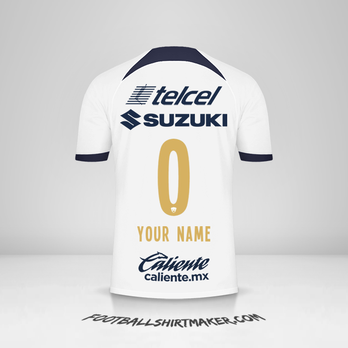 Shirt Pumas UNAM 2023/2024 -  your name - 0