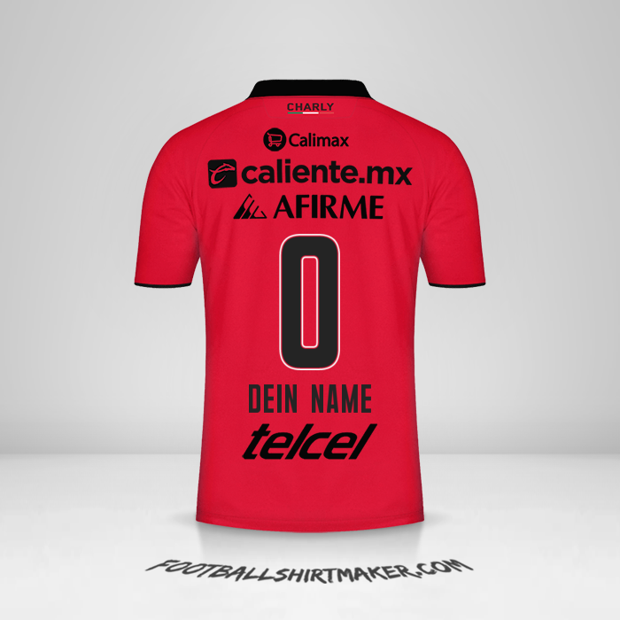 Trikot Club Tijuana 2023/2024 -  dein name - 0