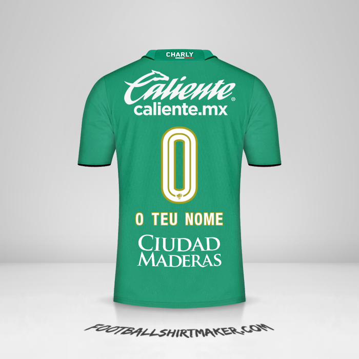 Camisola Club León 2023/2024 -  o teu nome - 0