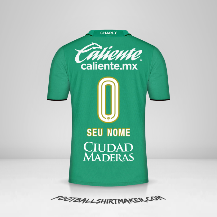 Camisa Club León 2023/2024 -  seu nome - 0