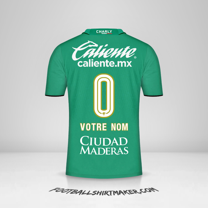 Maillot Club León 2023/2024 -  votre nom - 0