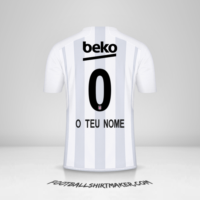 Camisola Besiktas JK 2023/2024 -  o teu nome - 0