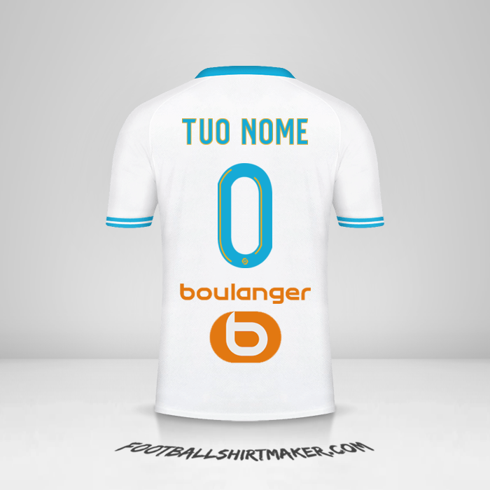 Maglia Olympique de Marseille 2023/2024 -  tuo nome - 0