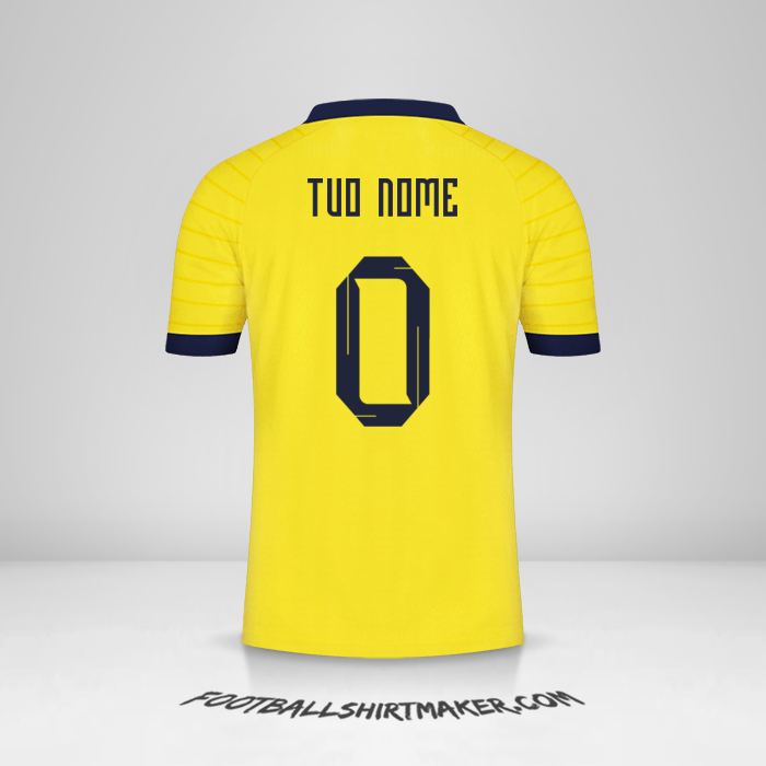 Maglia Ecuador 2023 -  tuo nome - 0