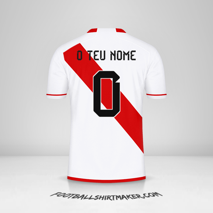 Camisola Peru 2023 -  o teu nome - 0