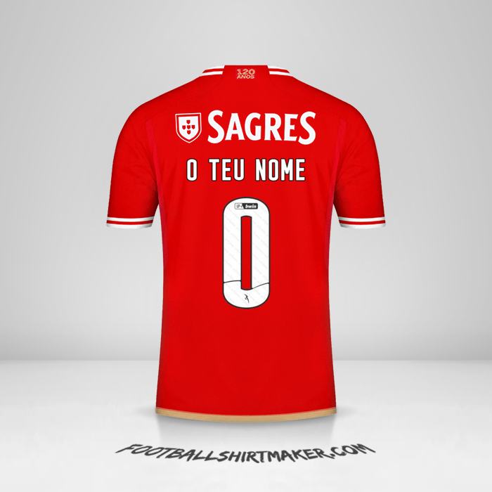 Camisola SL Benfica 2023/2024 -  o teu nome - 0