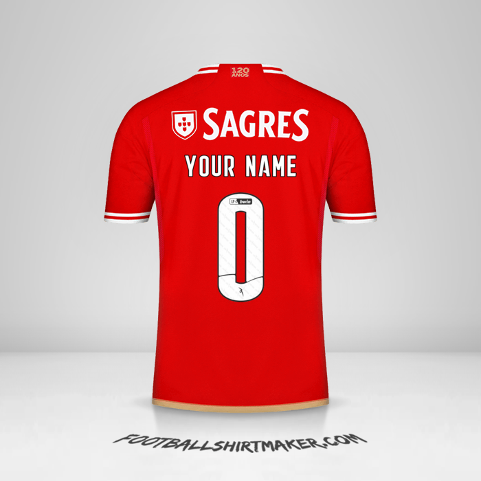 Jersey SL Benfica 2023/2024 -  your name - 0