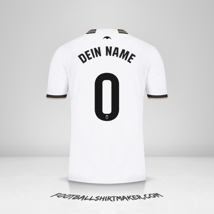 Trikot Valencia CF 2023/2024 -  dein name - 0