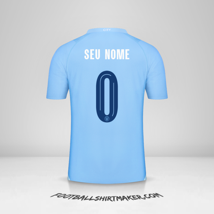 Camisa Manchester City 2023/2024 Cup -  seu nome - 0