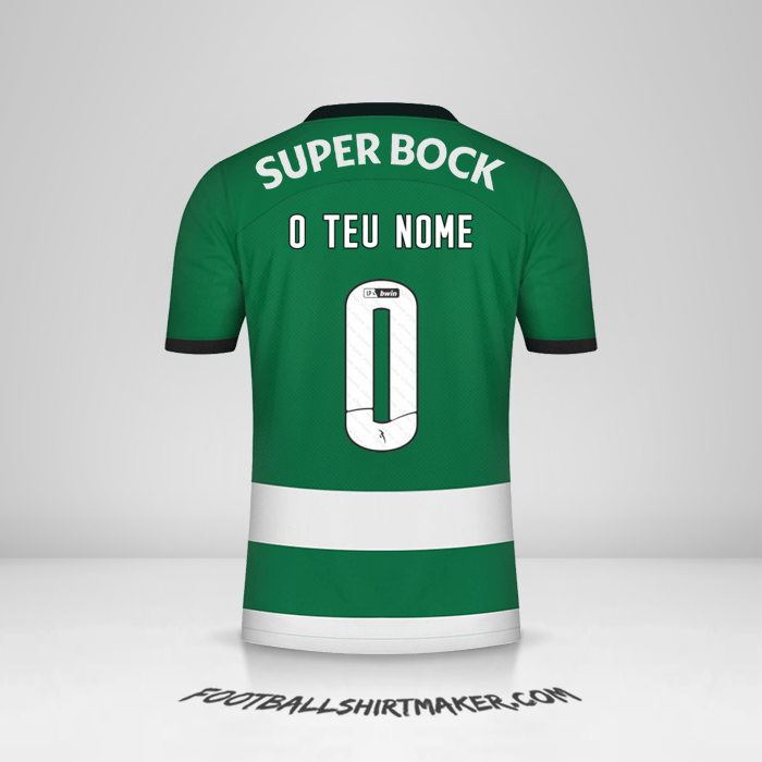 Camisola Sporting Clube 2023/2024 -  o teu nome - 0