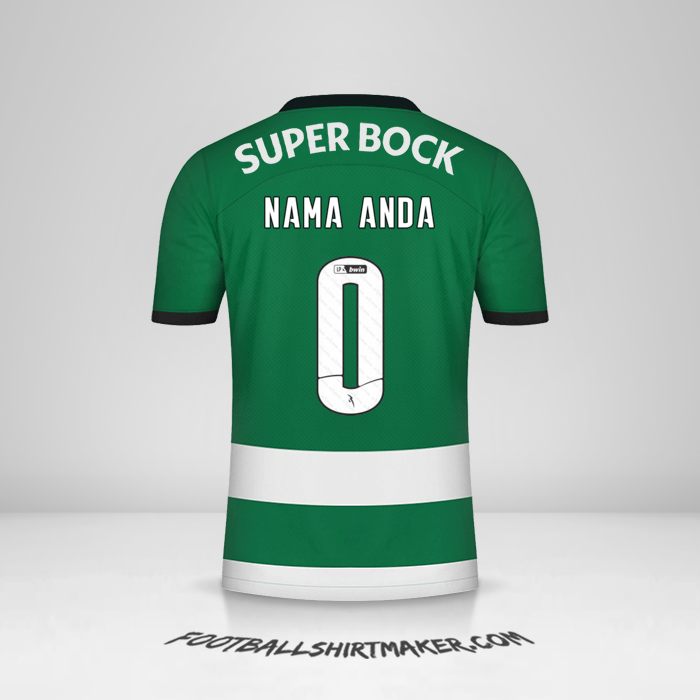 Jersey Sporting Clube 2023/2024 -  nama anda - 0