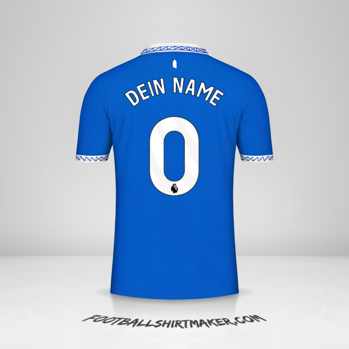 Trikot Everton FC 2023/2024 -  dein name - 0