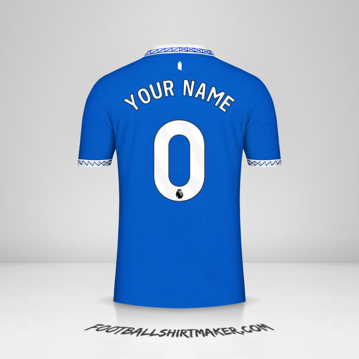 Jersey Everton FC 2023/2024 -  your name - 0