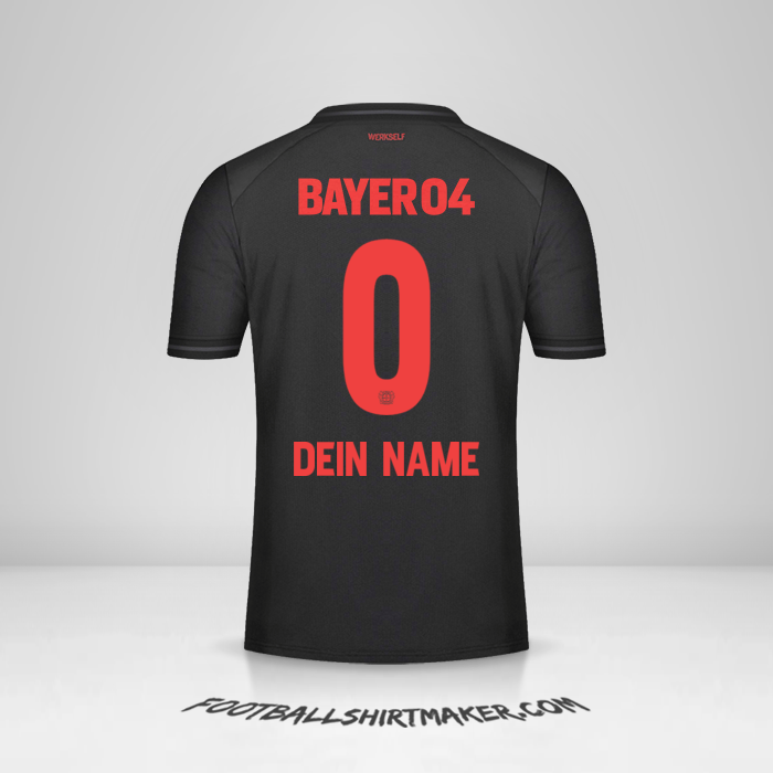 Trikot Bayer 04 Leverkusen 2023/2024 -  dein name - 0