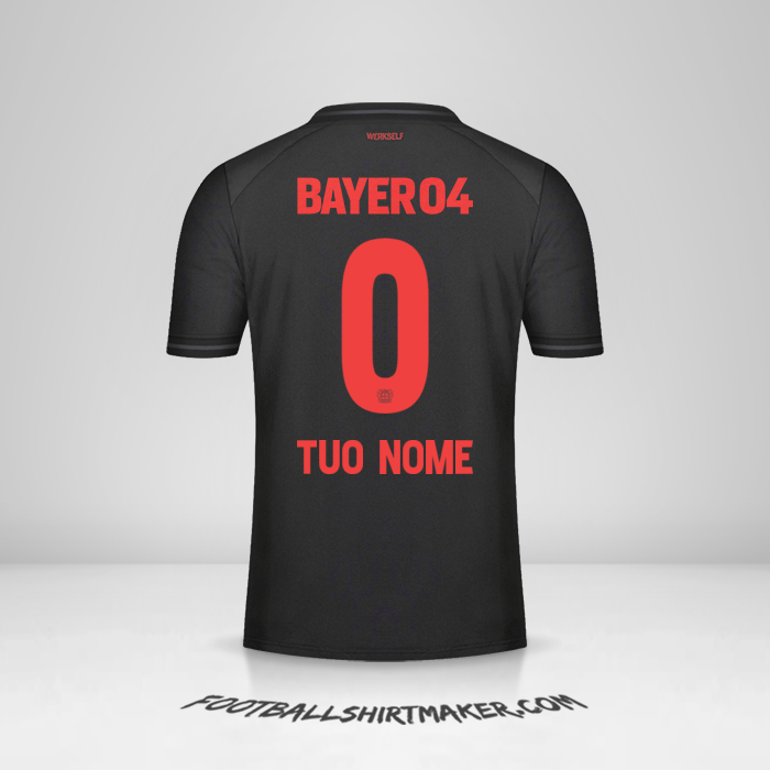 Maglia Bayer 04 Leverkusen 2023/2024 -  tuo nome - 0