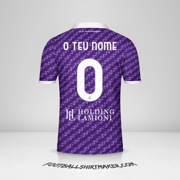 Camisola Fiorentina 2023/2024 -  o teu nome - 0