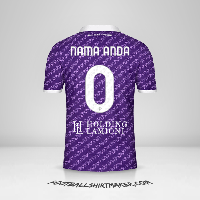 Jersey Fiorentina 2023/2024 -  nama anda - 0