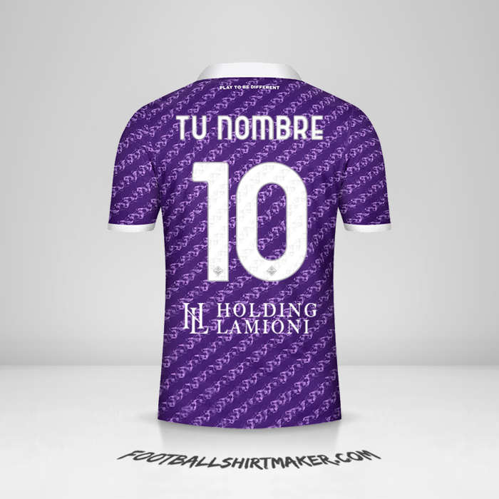 Camiseta Fiorentina 2023/2024 número 10 tu nombre