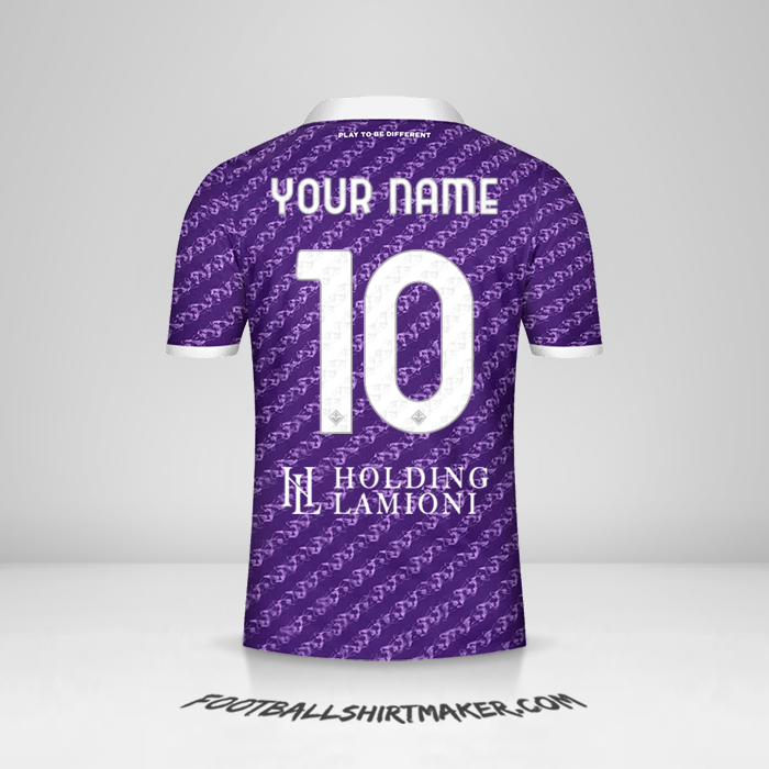 Fiorentina 2023/2024 shirt number 10 your name