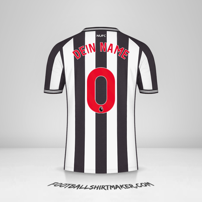 Trikot Newcastle United FC 2023/2024 -  dein name - 0