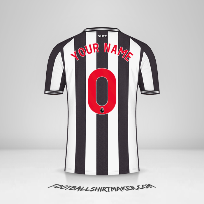 Jersey Newcastle United FC 2023/2024 -  your name - 0