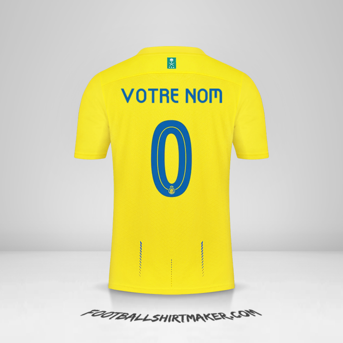 Maillot Al Nassr 2023/2024 -  votre nom - 0