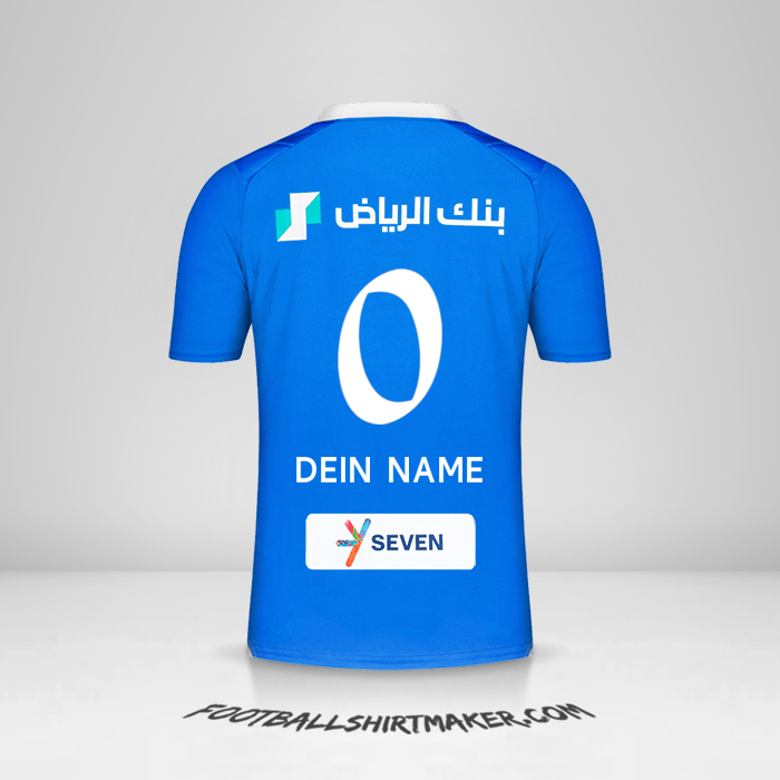 Trikot Al Hilal 2023/2024 -  dein name - 0