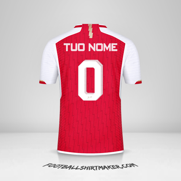 Maglia Arsenal 2023/2024 Cup -  tuo nome - 0