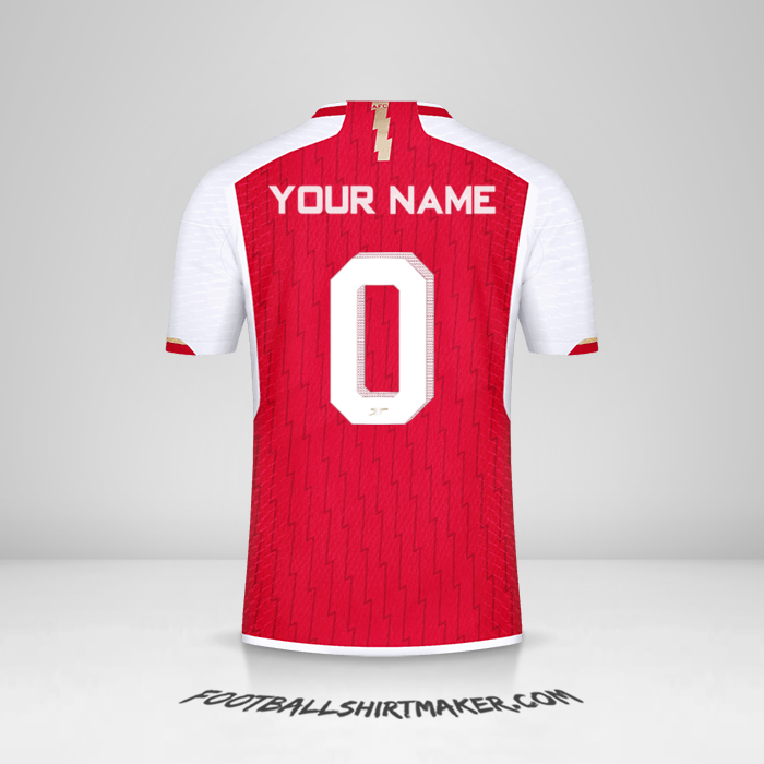 Shirt Arsenal 2023/2024 Cup -  your name - 0