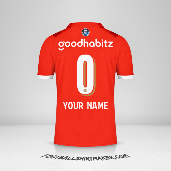 Jersey PSV 2023/2024 -  your name - 0