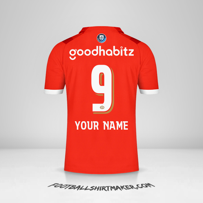 PSV 2023/2024 shirt number 9 your name