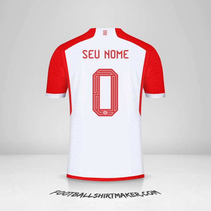 Camisa FC Bayern Munchen 2023/2024 Cup -  seu nome - 0