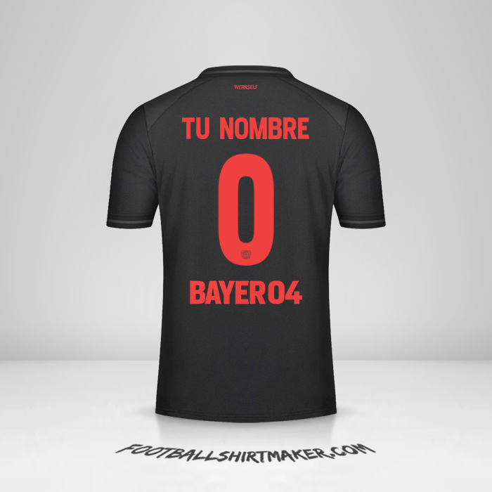 Jersey Bayer 04 Leverkusen 2023/2024 Cup -  tu nombre - 0