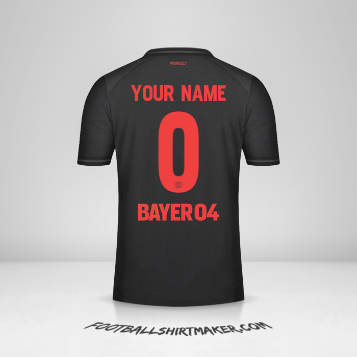 Jersey Bayer 04 Leverkusen 2023/2024 Cup -  your name - 0