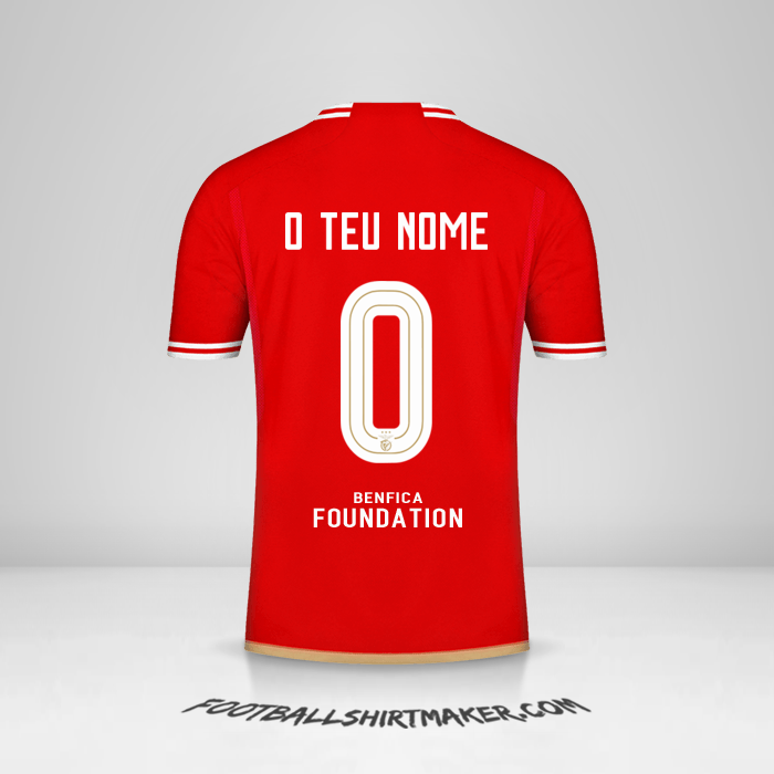 Camisola SL Benfica 2023/2024 UCL -  o teu nome - 0