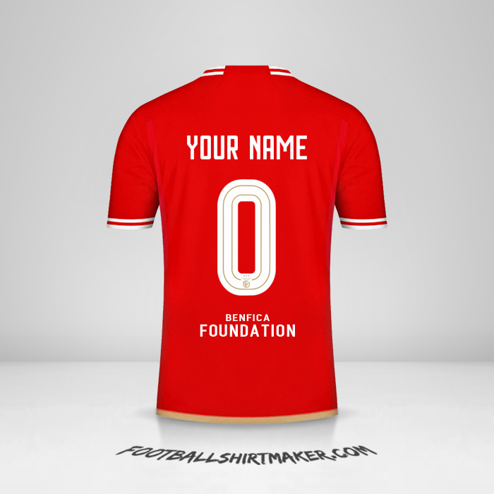 Jersey SL Benfica 2023/2024 UCL -  your name - 0