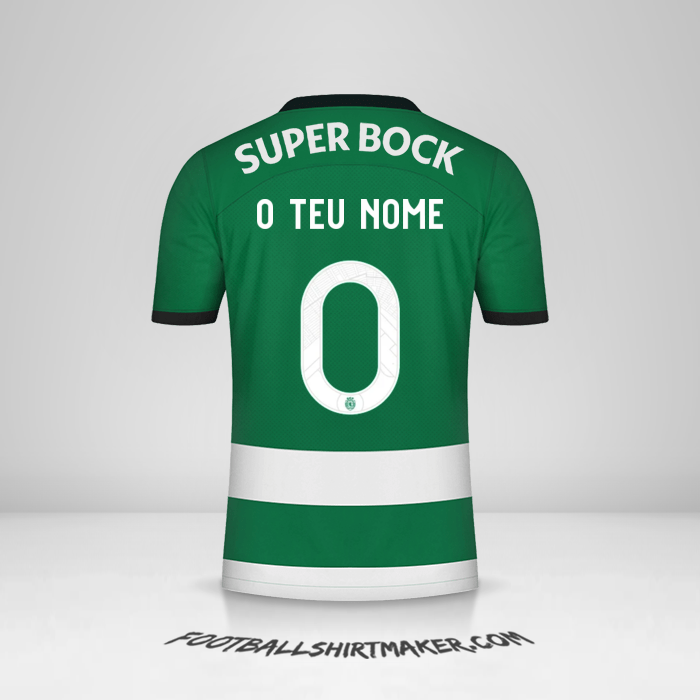 Camisola Sporting Clube 2023/2024 Cup -  o teu nome - 0