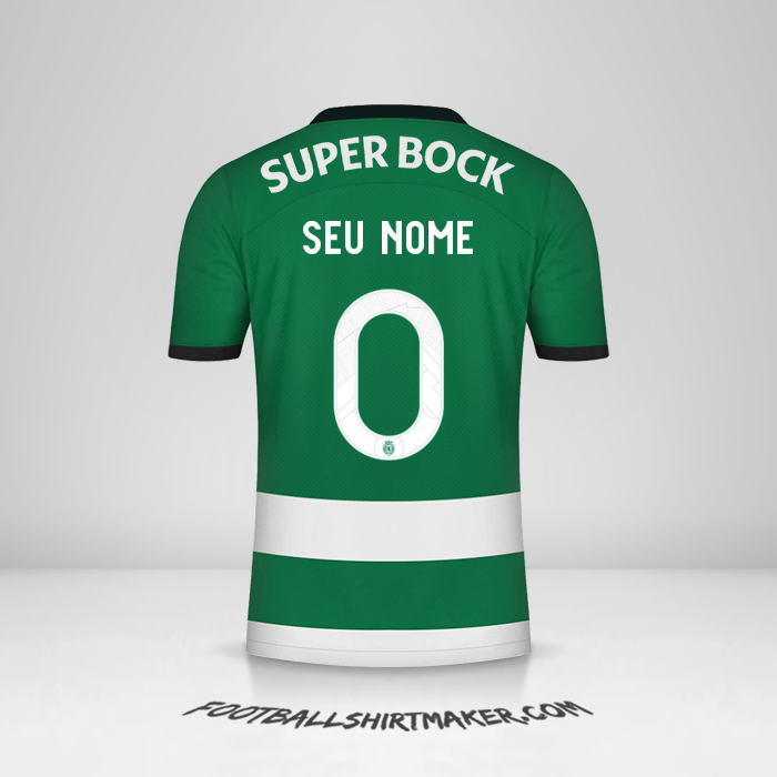 Camisa Sporting Clube 2023/2024 Cup -  seu nome - 0