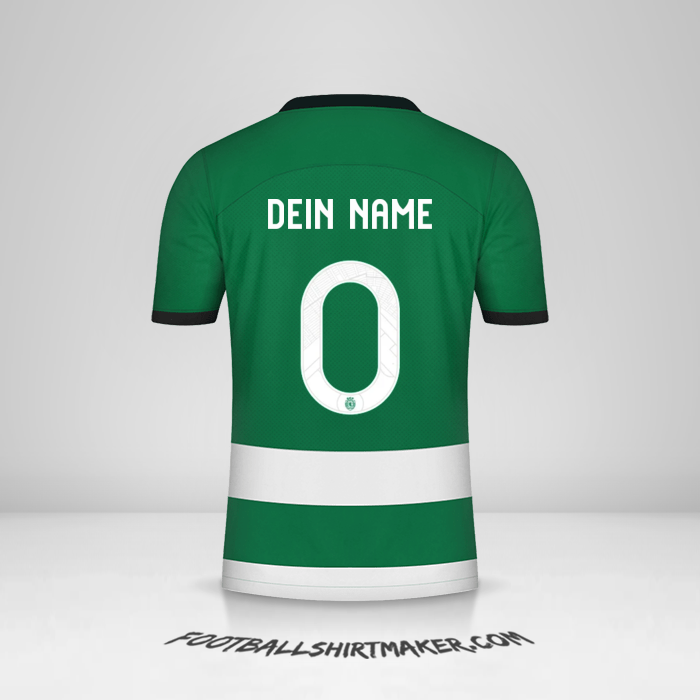 Trikot Sporting Clube 2023/2024 UEL -  dein name - 0