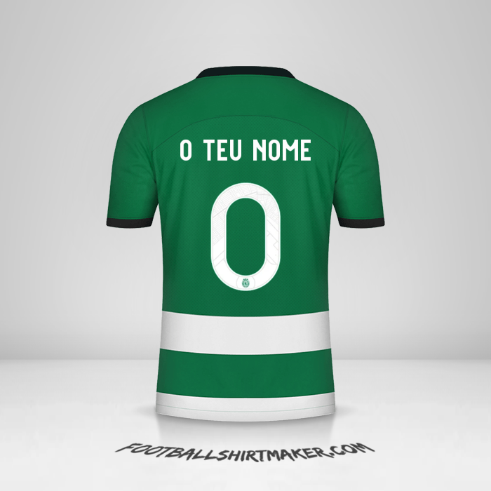 Camisola Sporting Clube 2023/2024 UEL -  o teu nome - 0