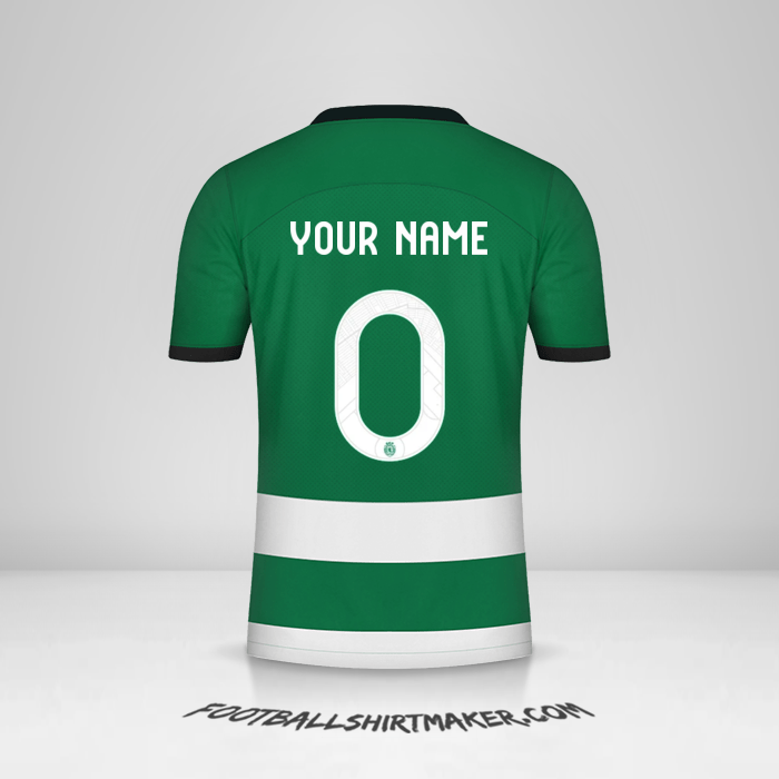 Shirt Sporting Clube 2023/2024 UEL -  your name - 0